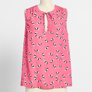 Stylish Influence Tie-Neck Blouse